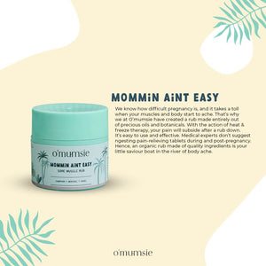 Omumsie-Sore Muscle Rub For Pregnant & Post-partum Moms - OM-10