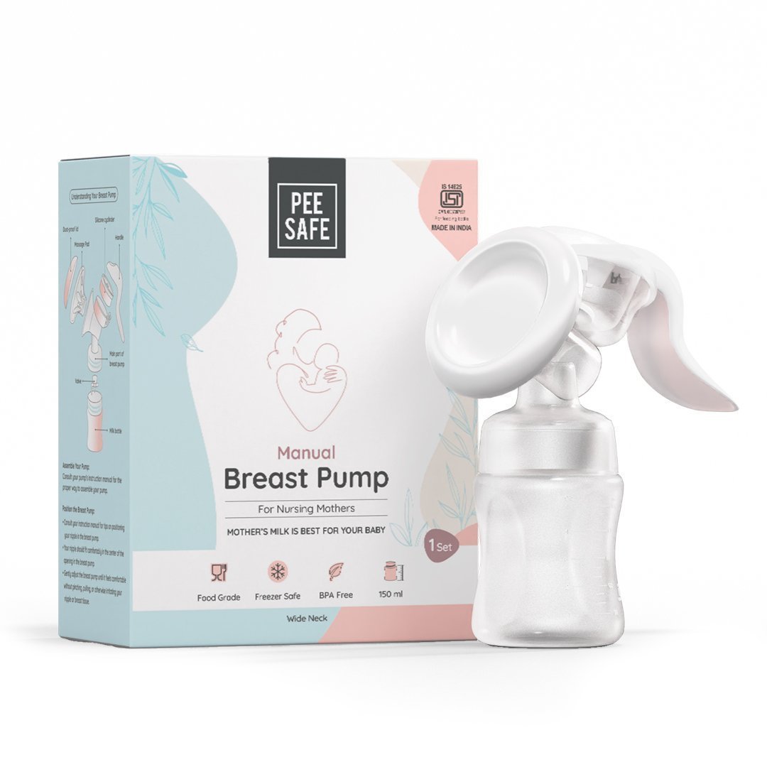 Pee Safe Manual Breast Pump For Nursing Mothers - RC276