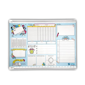 PepPlay Activity Mat- Planner (Blue) - PP20202
