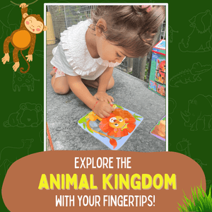 MY FIRST TOUCH & FEEL PUZZLES- WILD ANIMALS - PP20803