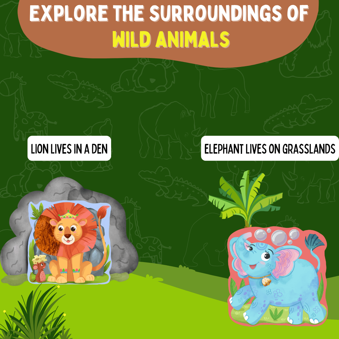 MY FIRST TOUCH & FEEL PUZZLES- WILD ANIMALS - PP20803