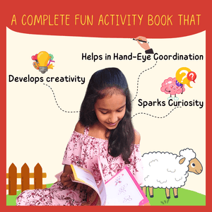 PepPlay Step by Step Drawing Book- Cute Farm Animals Theme - PP20502