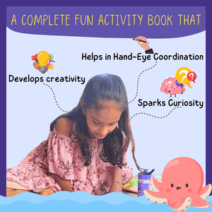 PepPlay Step by Step Drawing Book- Mystical Marine Life Theme - PP20503