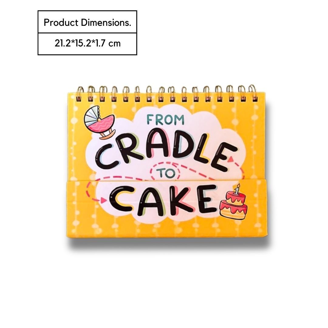 Qwirk Store Baby Record Calendar - 27611