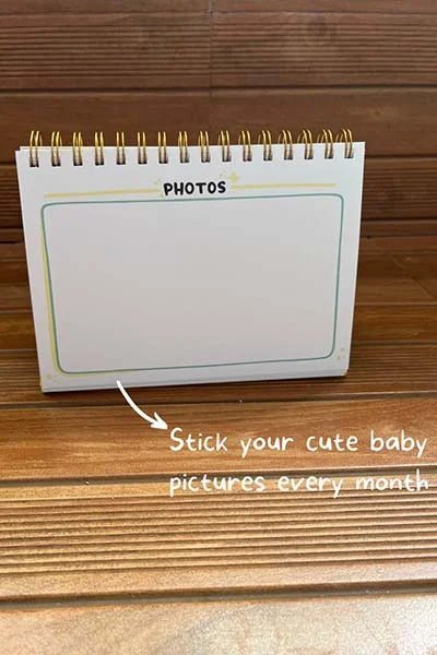 Qwirk Store Baby Record Calendar - 27611
