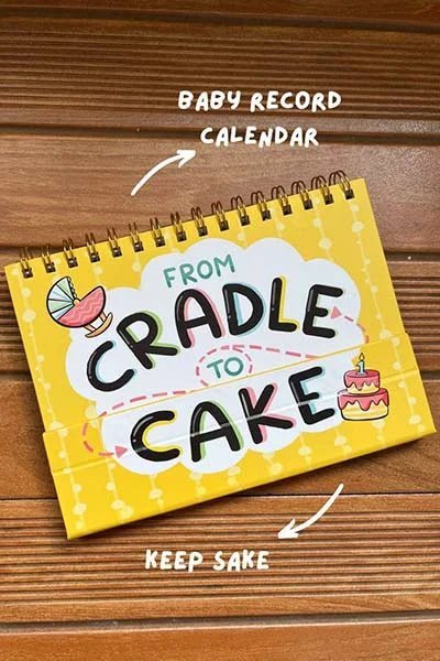 Qwirk Store Baby Record Calendar - 27611