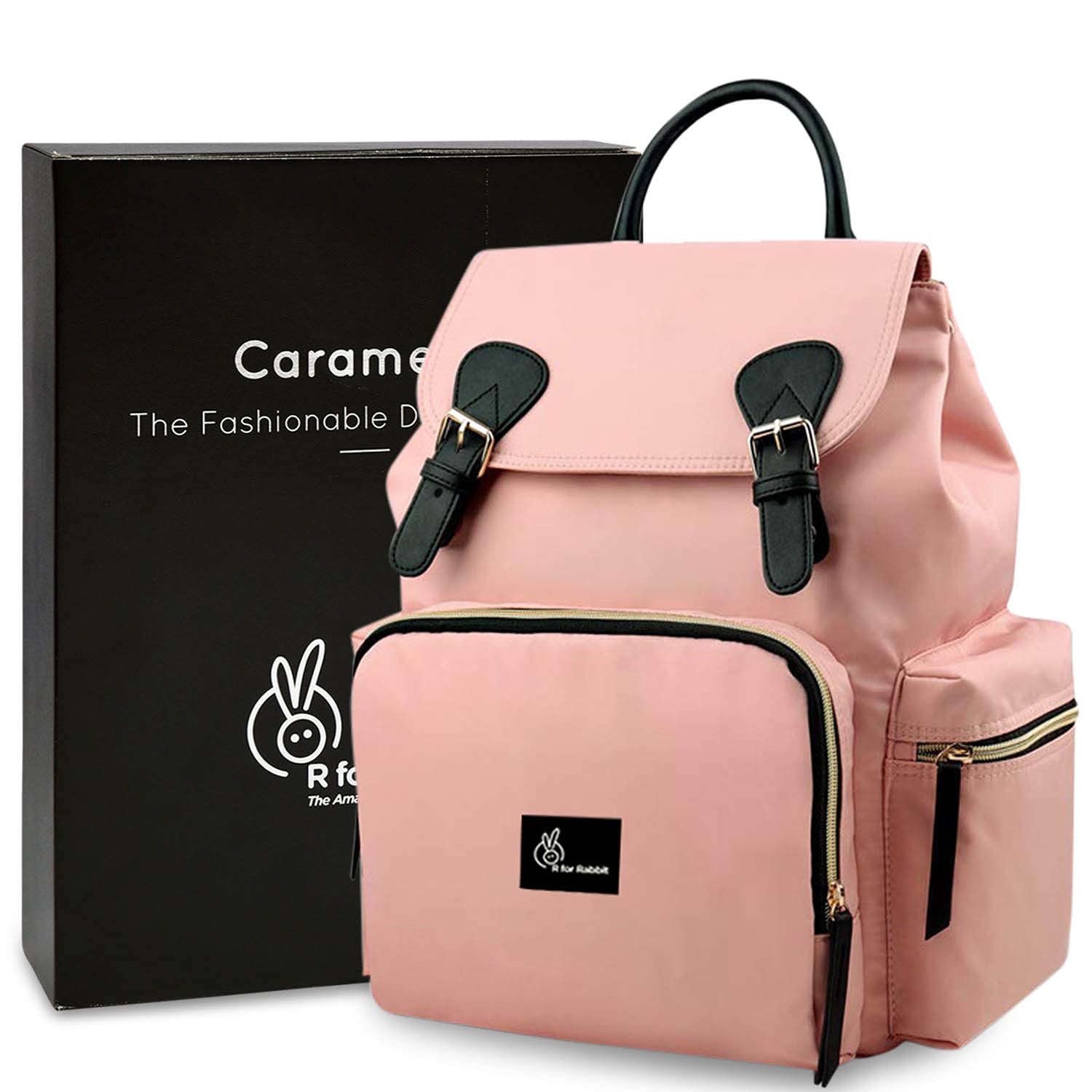R for Rabbit Caramello Bliss Diaper Bag- Pink - DBCMBP1