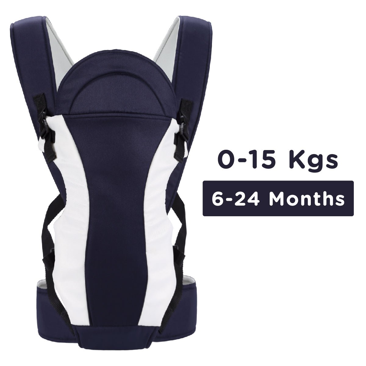 R For Rabbit Chubby Cheeks New Baby Carriers Black - BCCCBL2