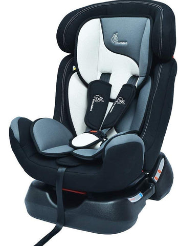 R for Rabbit Convertible Baby Car Seat Jack N Jill Grand- Black Multicolor - CCJJBM3