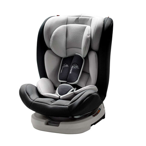 R for Rabbit Jack N Jill Grand ISOFIX Convertible Baby Car Seat for Kids- Grey - CCJJIG5