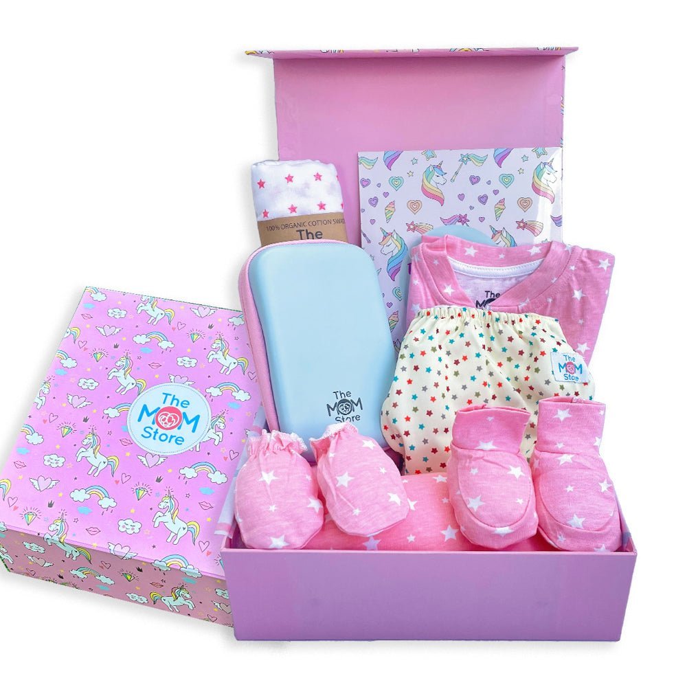 Ride A Unicorn New Born Gift Box- Dazzle - GFBX-RDU-DAZL-0-6