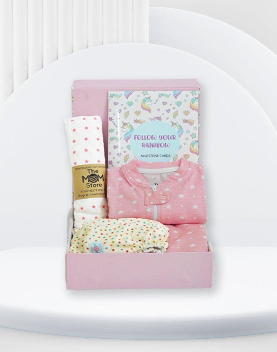 Ride A Unicorn New Born Gift Box- Shimmer - GFBX-RDSHM-UNC-0-6