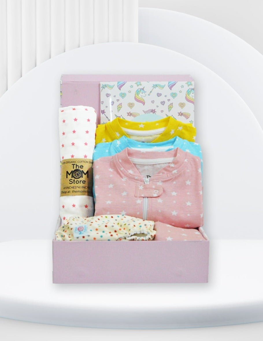 Ride A Unicorn New Born Gift Box- Shine - GFBX-RDSHN-USG-0-6