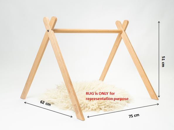 Rocking Potato Baby Activity Gym XL- Without Hanging Toys - BAG-XL