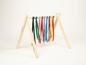 Rocking Potato Baby Activity Play gym- Ribbons - BAG-CR