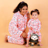 Set Of 2: Magical Unicorn Matching Pajama Set for Mom and Baby - TWPJ-3-MGUC