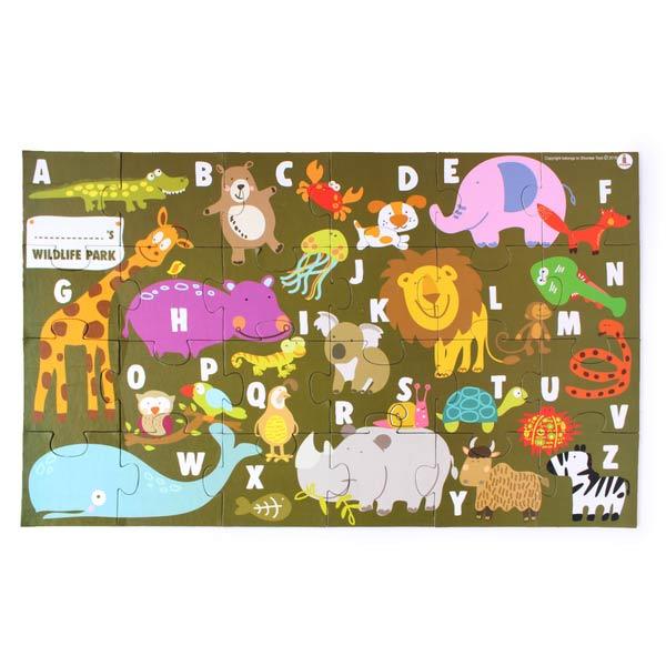 Shumee Animal Alpha Puzzle - PUZ-IN-IHD-AP-P-3yr-024