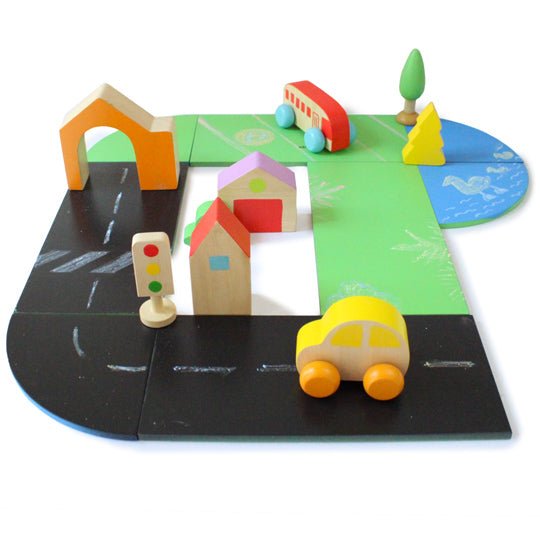 Shumee Build A City Wooden Set - PP-IN-BAC-W-4yr-0086
