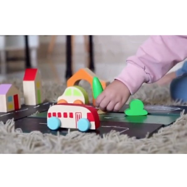 Shumee Build A City Wooden Set - PP-IN-BAC-W-4yr-0086