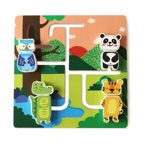 Shumee Jungle Animal Maze For Toddlers - PUZ-IN-JAM-W-2yr-0102