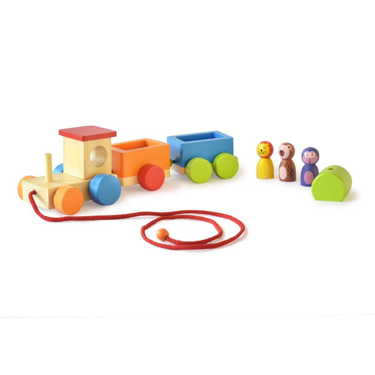 Shumee Jungle Toy Train Set - EXP-IN-IHD-TS-W-3yr-0089
