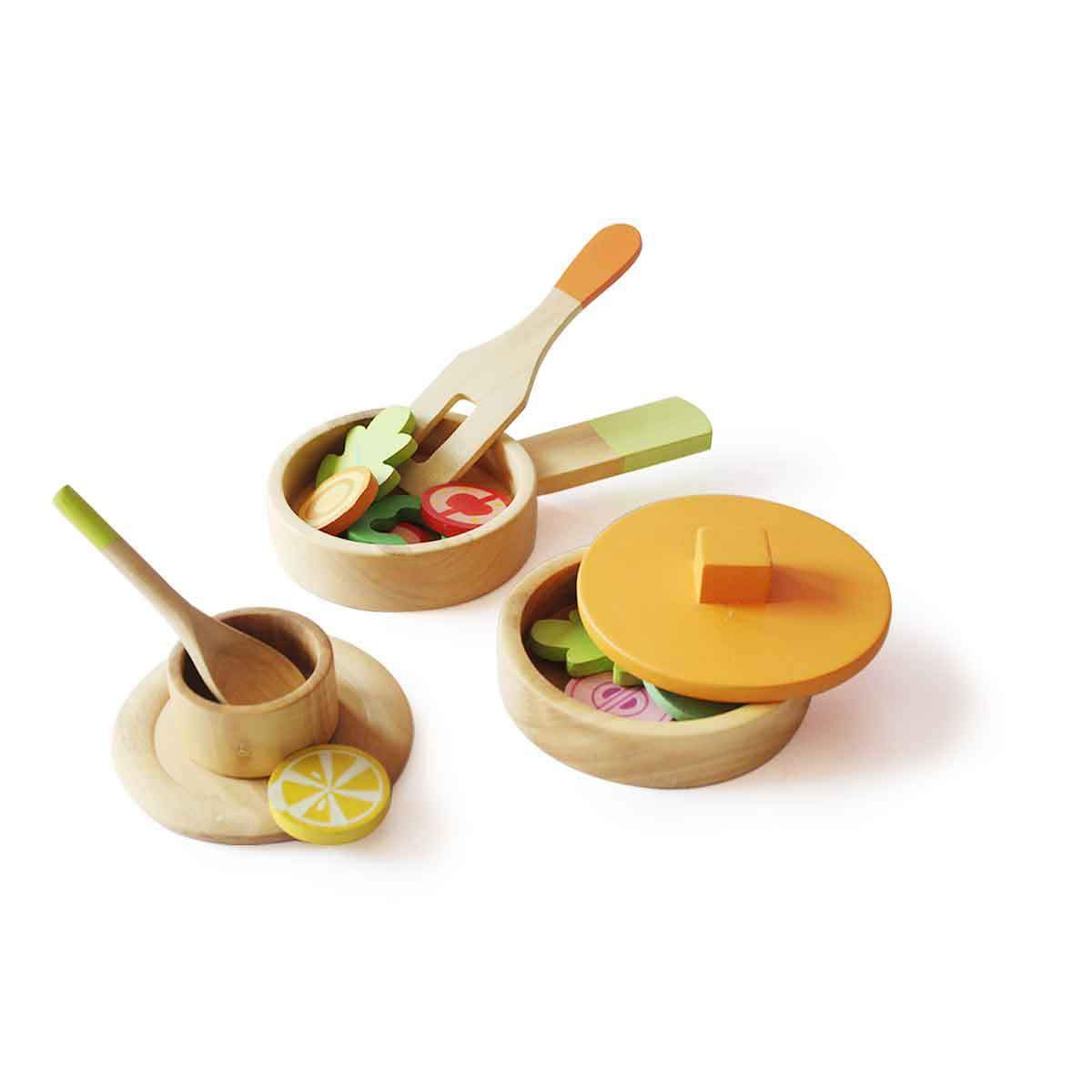 Shumee Lil Chef'S Wooden Cooking Set - EXP-IN-IHD-PP-W-3yr-0001