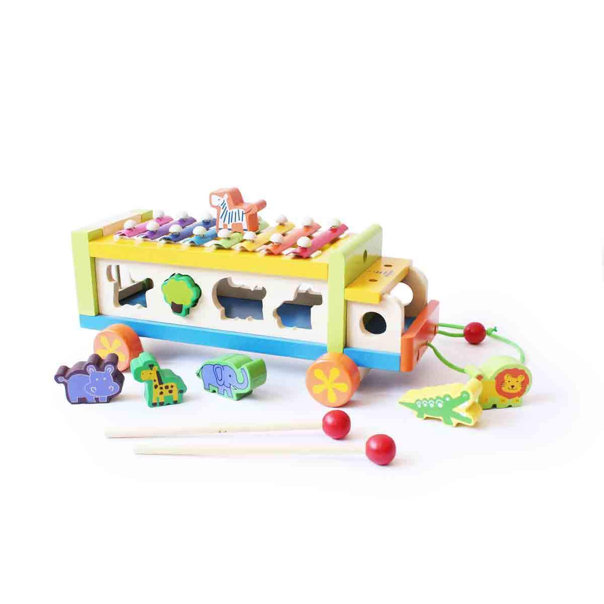 Shumee Musical Animal Activity Truck - EXP-CN-NOD-MA-W-3yr-0015