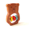 Shumee Neem Wood Rattle-Bozo the Bear - DTM-IN-IHD-PR-6mo-0100