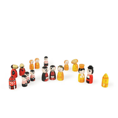 Shumee Pirates Vs Royals- Wooden Chess Set - PP-IN-CH-W-4yr-0084
