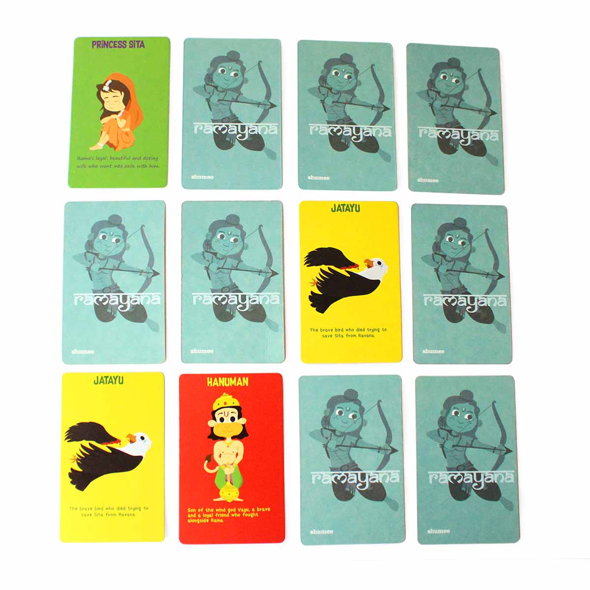 Shumee Ramayana Snap Cards - PUZ-IN-IHD-RSC-W-3yr-0119