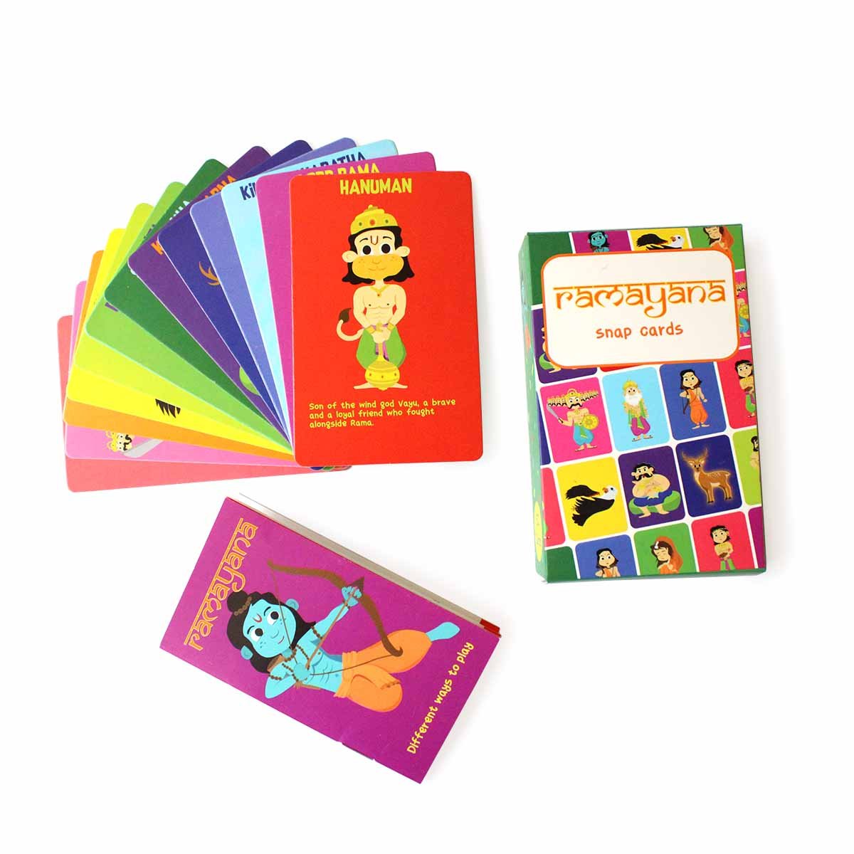 Shumee Ramayana Snap Cards - PUZ-IN-IHD-RSC-W-3yr-0119