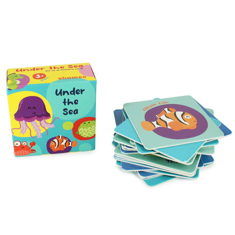 Shumee Sea-Side Memory Card Game - PUZ-IN-IHD-SS-CB-22