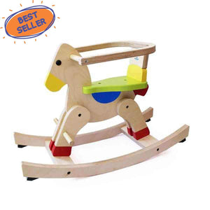 Shumee Wooden Rocking Horse - 9U-7CDH-ZALW