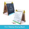 Shumee Wooden Table-Top 3-In-1 Drawing Board - EXP-IN-IHD-EB-W-2yr-0062