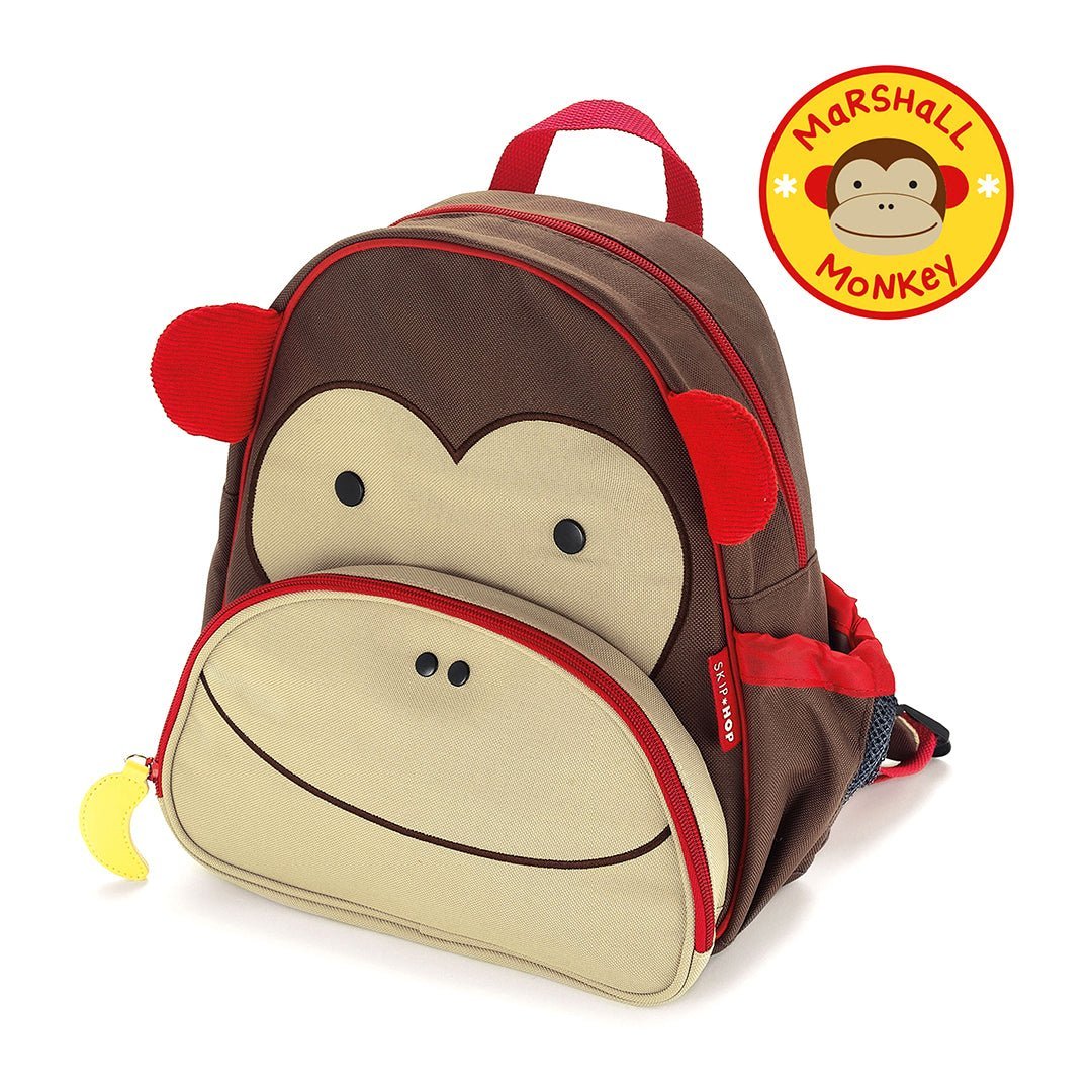 Skip Hop Zoo Little Kid Backpack Bags- Monkey - 210203