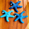 Soul Slings Upcycled Soft Toy: Starfish- Set of 3 - ST016