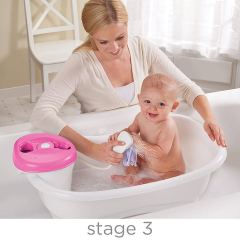 Summer Infant Newborn-To-Toddler Bath Center & Shower - Pink - 18295B