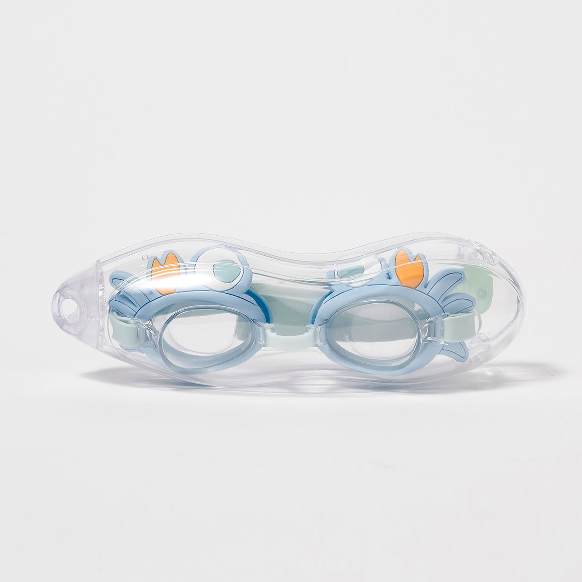 SUNNYLiFE Blue Color Mini Swim Goggles For Kids Sonny The Sea Creature - S3VGOGSO