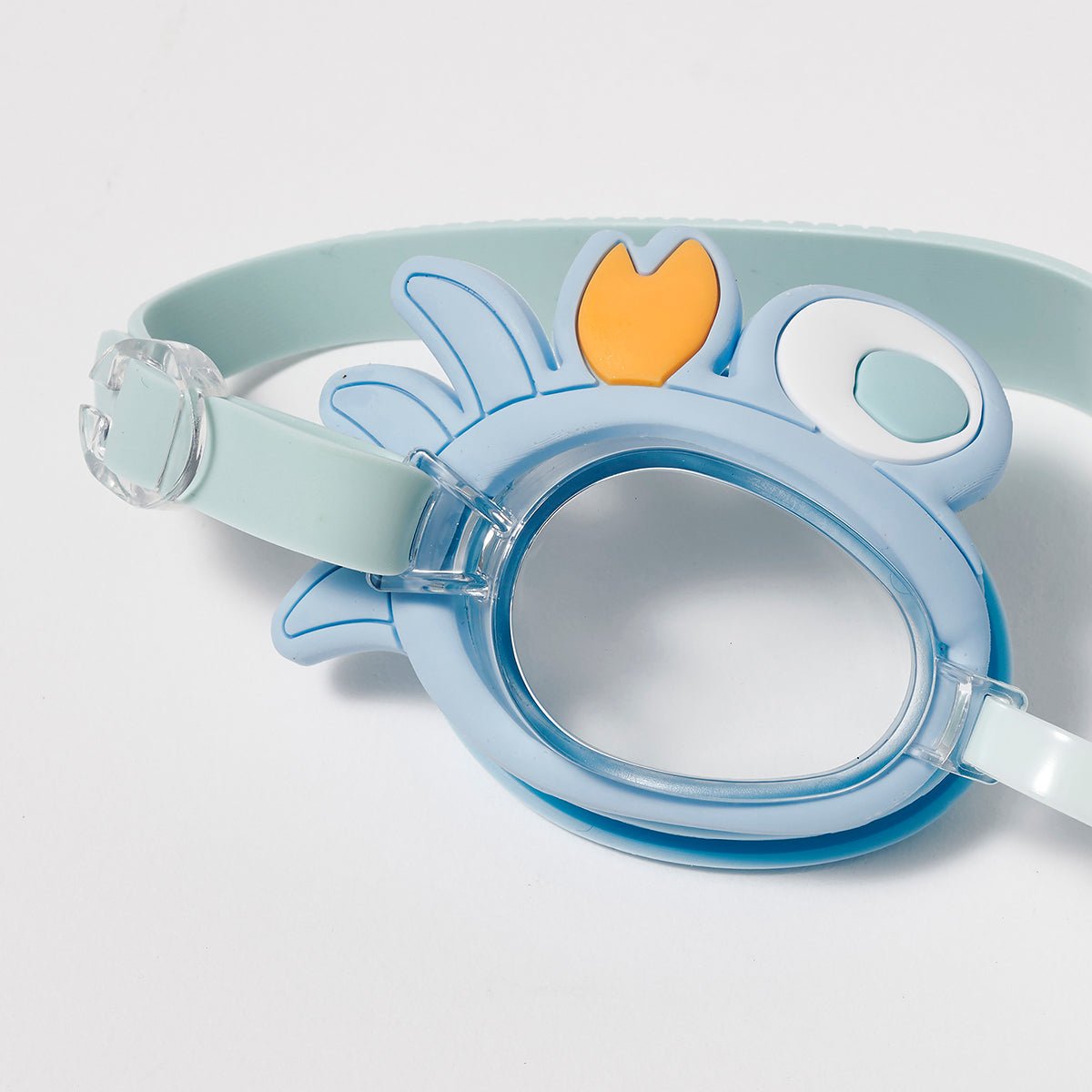 SUNNYLiFE Blue Color Mini Swim Goggles For Kids Sonny The Sea Creature - S3VGOGSO