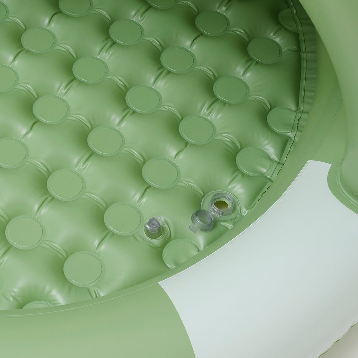 SUNNYLiFE Green Color Inflatable Kiddy Pool Shark Tribe Khaki - S3PPOOST