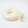 SUNNYLiFE Multicolor Inflatable Pool Ring And Ball Set SMILEY World Sol Sea - S3LPOBSM