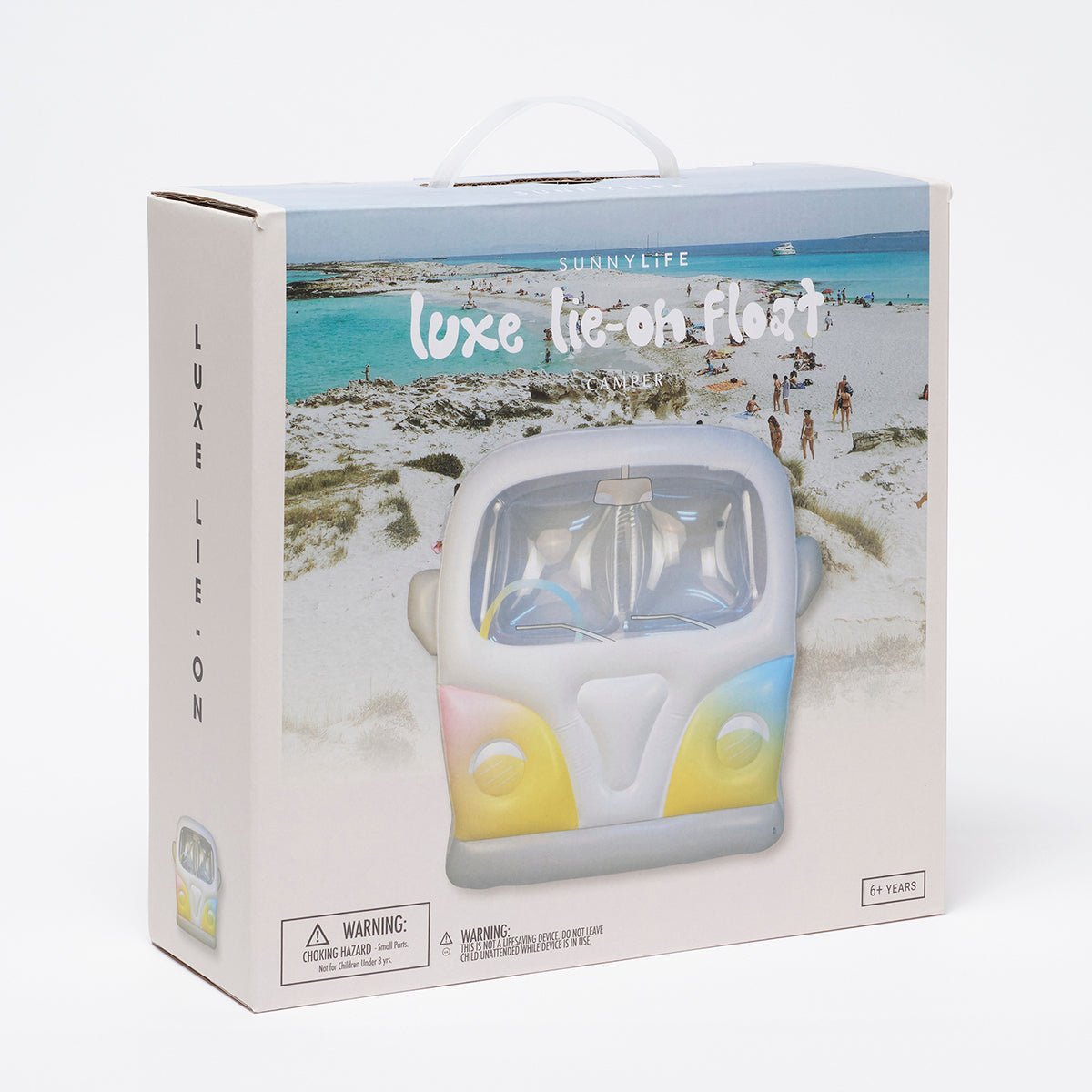 SUNNYLiFE Ombre Color Inflatable Luxe Lie-On Float Camper - S3LLIECV