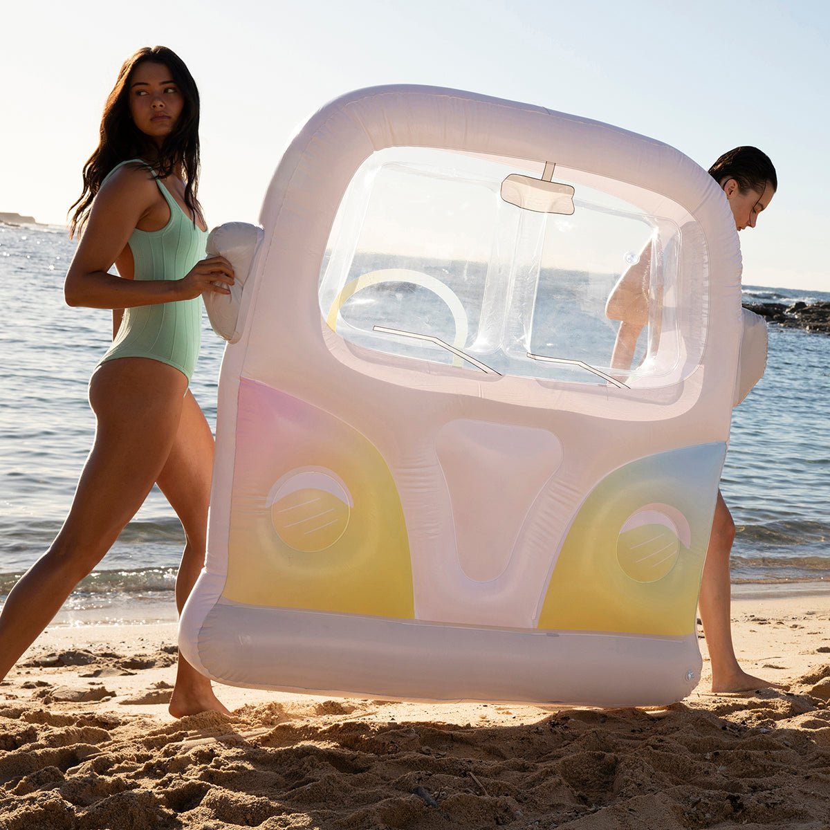 SUNNYLiFE Ombre Color Inflatable Luxe Lie-On Float Camper - S3LLIECV