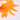 SUNNYLiFE Orange Color Inflatable Kiddy Pool Ring Sonny The Sea Creature - S3LKPOSO
