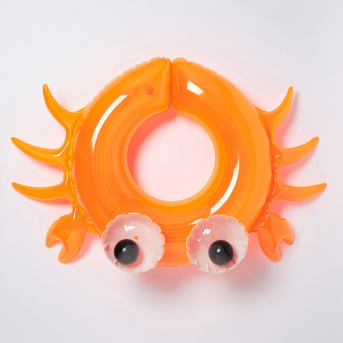 SUNNYLiFE Orange Color Inflatable Kiddy Pool Ring Sonny The Sea Creature - S3LKPOSO