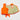 SUNNYLiFE Orange Color Swim Vest 3-6 Sonny the Sea Creature - S3VVELSO