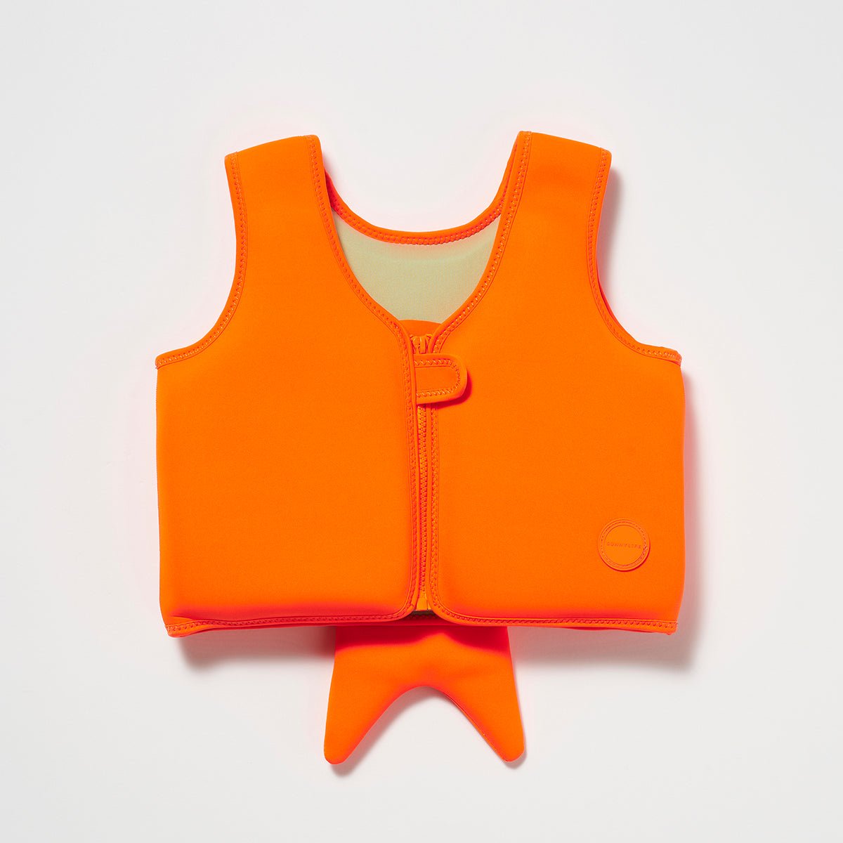 SUNNYLiFE Orange Color Swim Vest 3-6 Sonny the Sea Creature - S3VVELSO