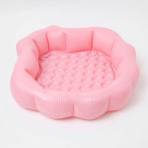 SUNNYLiFE Pink Color Inflatable Backyard Pool Ocean Treasure Rose - S3PBYDOT