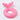 SUNNYLiFE pink color inflatable Kiddy Pool Ring Ocean Treasure Rose - S3LKPOOT