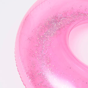 SUNNYLiFE Pink Color Inflatable Luxe Pool Ring Shell Bubblegum - S3LPOLGS